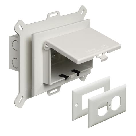 vinyl siding electrical outlet boxes